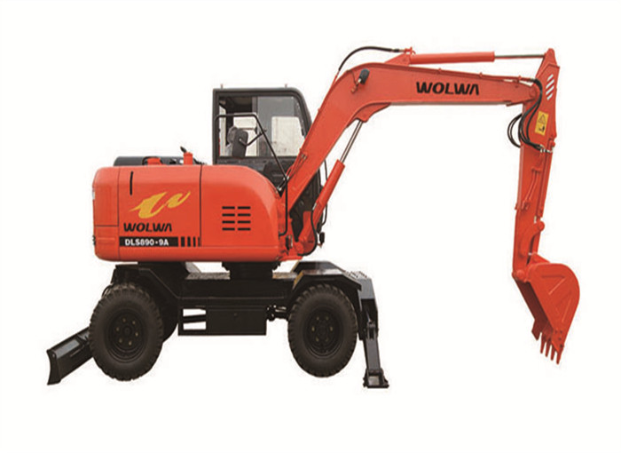 乐虎88国际DLS890-9A系列新型轮式挖掘机