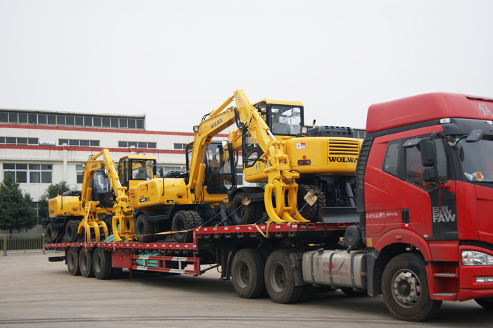 乐虎88国际集团12台DLS系列蔗木装卸机顺利出口墨西哥 乐虎88国际集团12台DLS系列蔗木装卸机顺利出口墨西哥