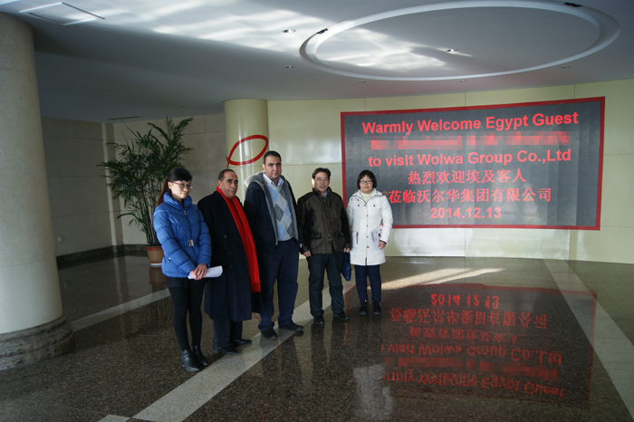 埃及客户访问乐虎88国际集团 埃及客户访问乐虎88国际集团