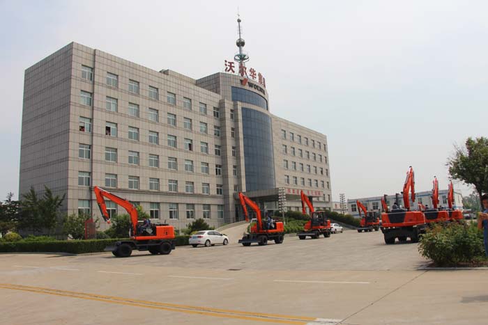 热烈祝贺乐虎88国际集团 60台轮式挖掘机批量出口泰国 热烈祝贺乐虎88国际集团 60台轮式挖掘机批量出口泰国