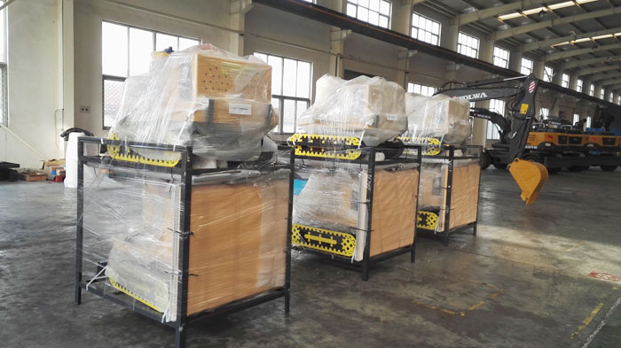 乐虎88国际集团32台儿童挖掘机批量出口美国 乐虎88国际集团32台儿童挖掘机批量出口美国