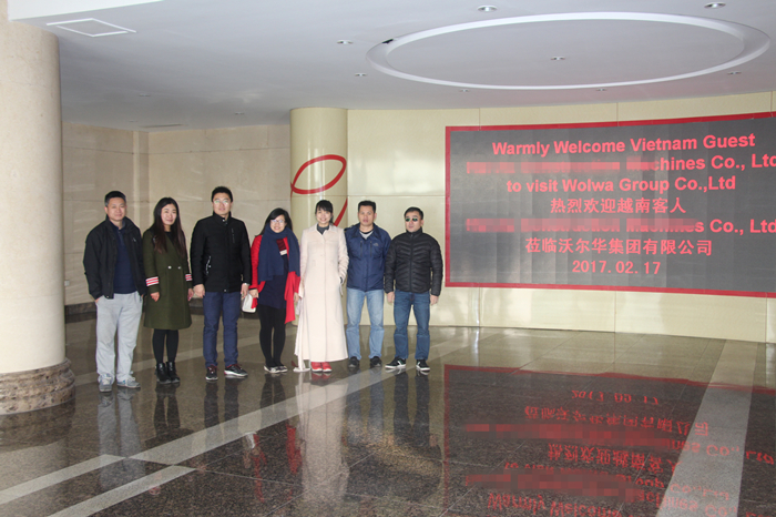 越南客户访问乐虎88国际集团 越南客户访问乐虎88国际集团