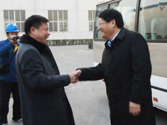 市委常委、高新区党工委书记佘春明到乐虎88国际集团考察调研工作