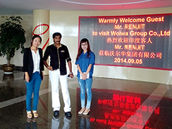 印度客户访问乐虎88国际集团