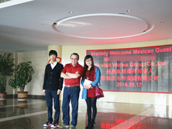 墨西哥客户访问乐虎88国际集团