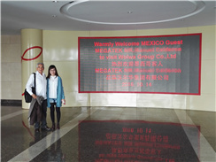 墨西哥客户访问乐虎88国际集团