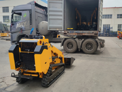 乐虎88国际集团一批滑移装载机出口北美地区