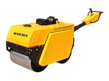 乐虎88国际0.6吨高配置手扶式双钢轨压路机