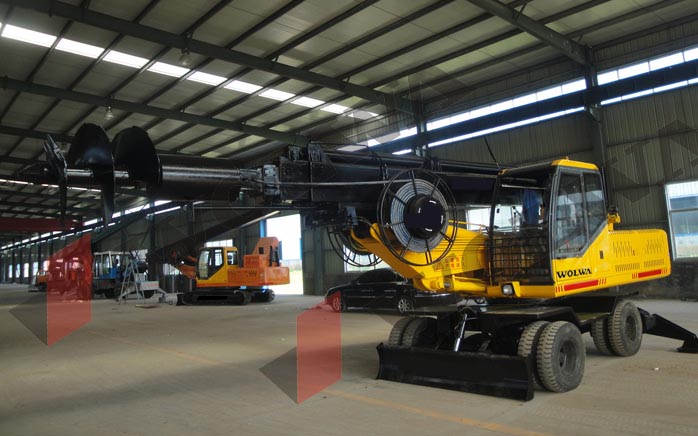 GNLW360轮式旋挖钻机 GNLW360轮式旋挖钻机